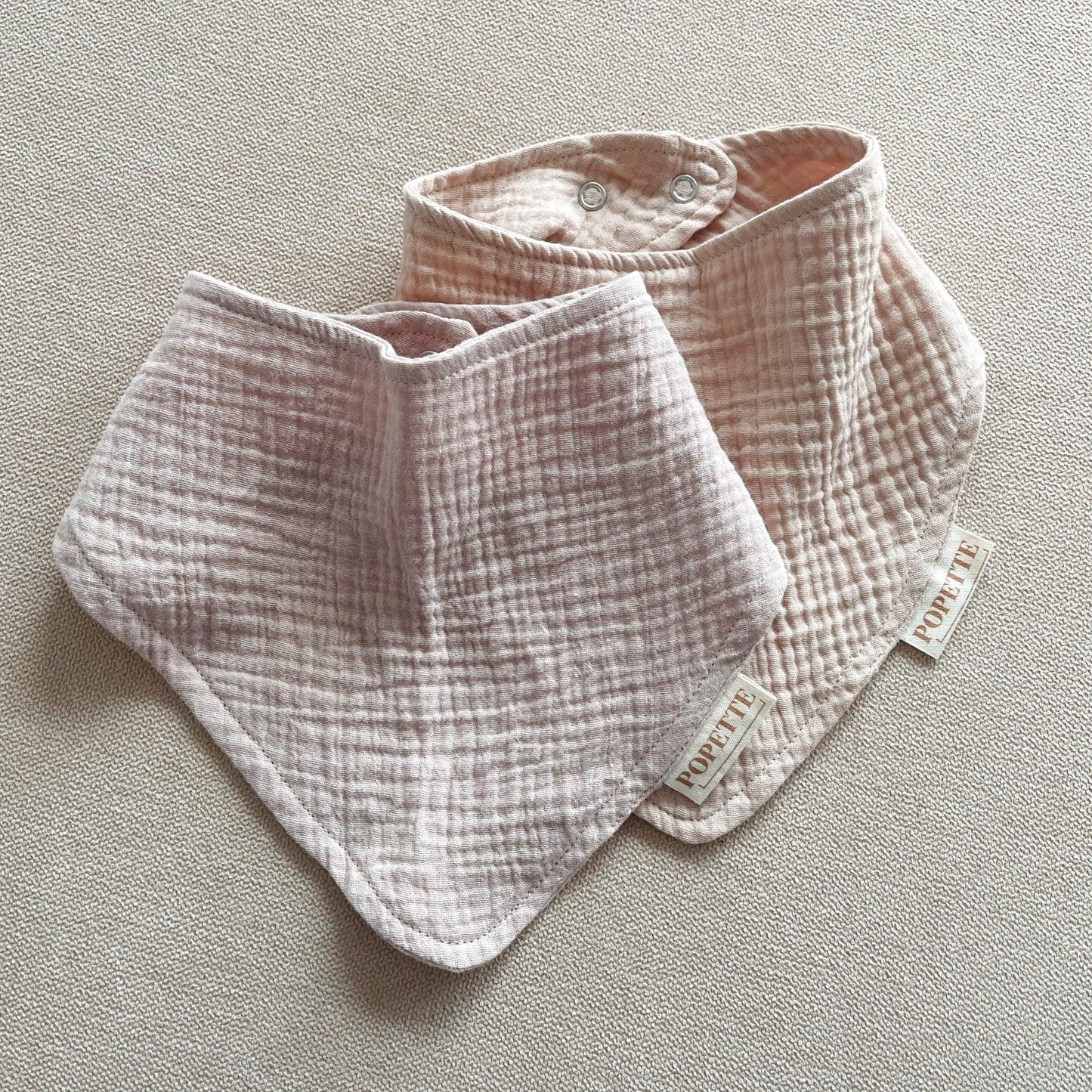 Dribble bib - Lilac - Popette